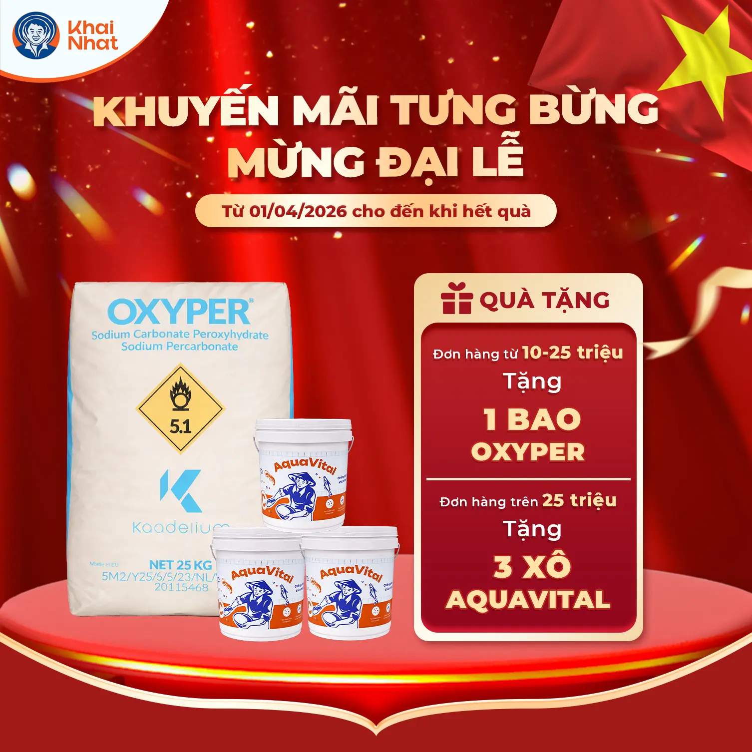 sale lớn 30/04/2026 Khai Nhật