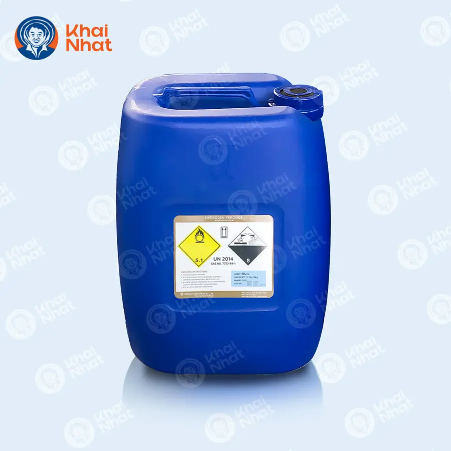 Hình sản phẩm thực tế của oxy già evonik