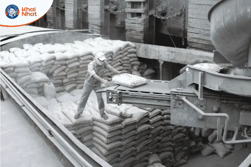 Magie Clorua được dùng trong sản xuất vật liệu xây dựng.