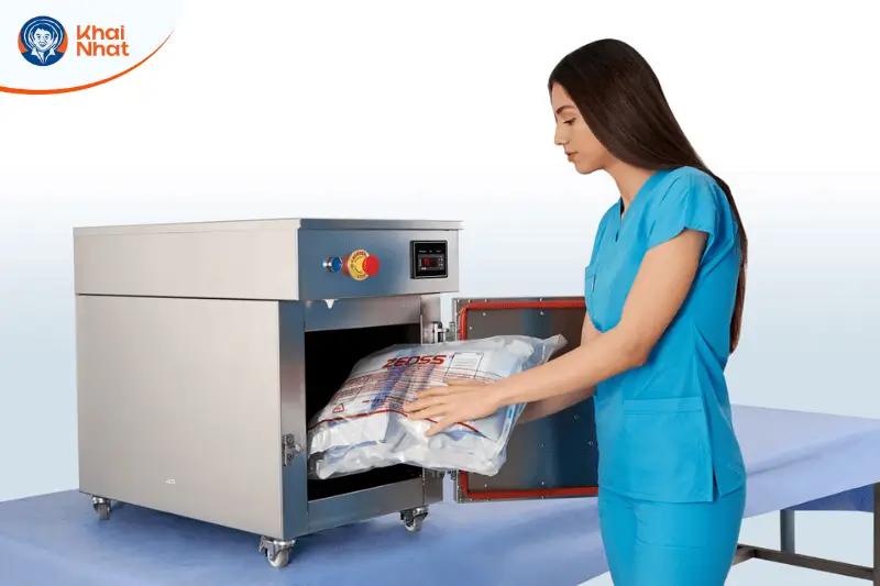 Ứng dụng trong ngành Y tế để khử trùng vật dụng