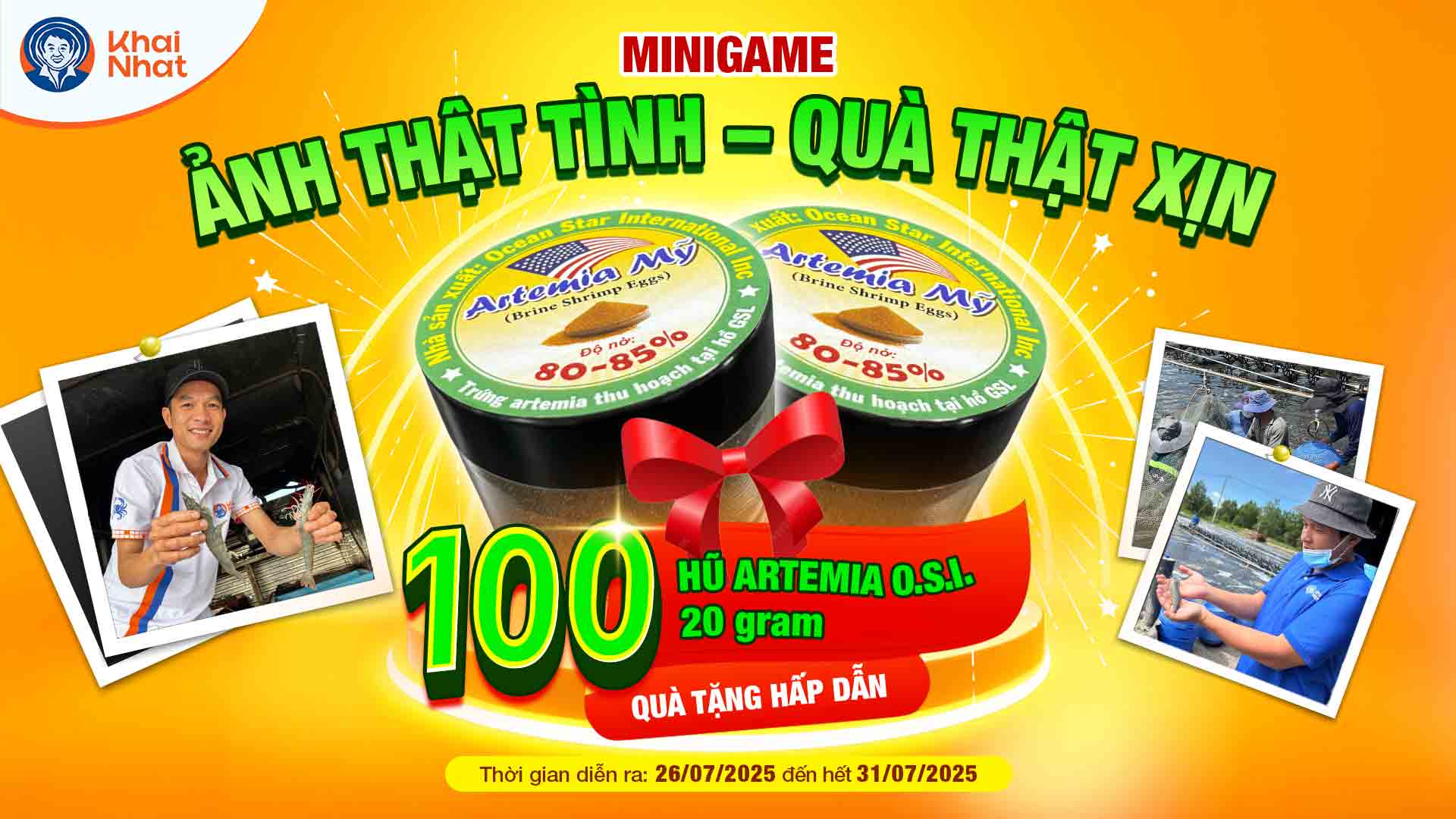 [MINIGAME] ẢNH THẬT TÌNH - QUÀ THẬT XỊN - Khai Nhật