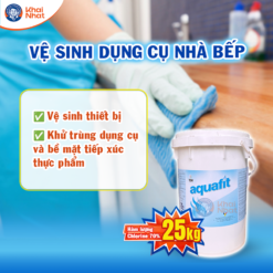Aquafit mini dùng vệ sinh dụng cụ nhà bếp