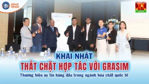 Khai nhật tham dữ lê hợp tác với Grasim