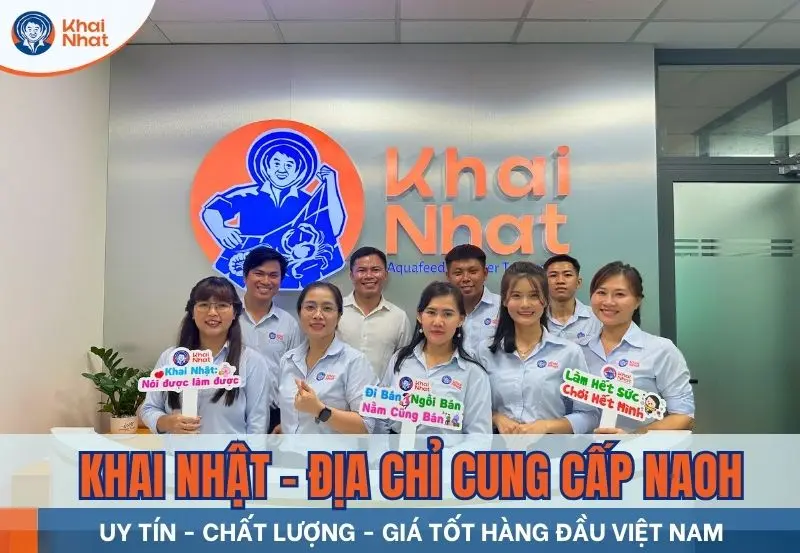 Khai Nhật là đơn vị cung cấp xút uy tín