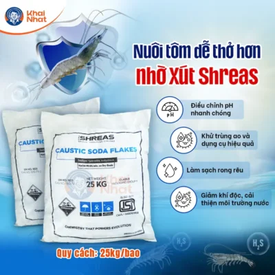 sản phẩm xút Shreas