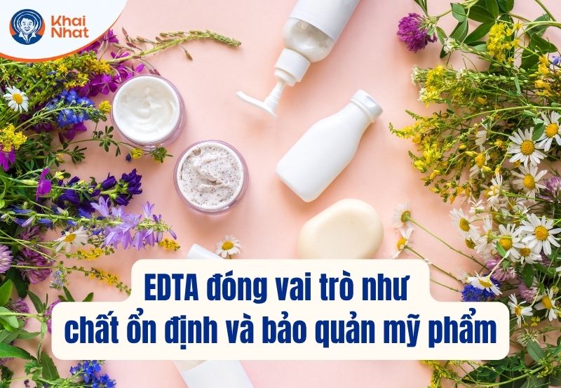 EDTA dùng trong mỹ phẩm