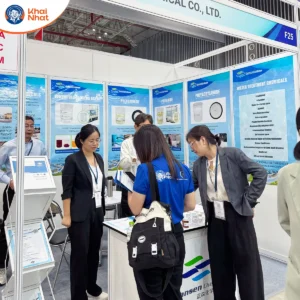Chuyến tham quan các gian hàng của nhiều đối tác trong ngành xử lý nước, môi trường