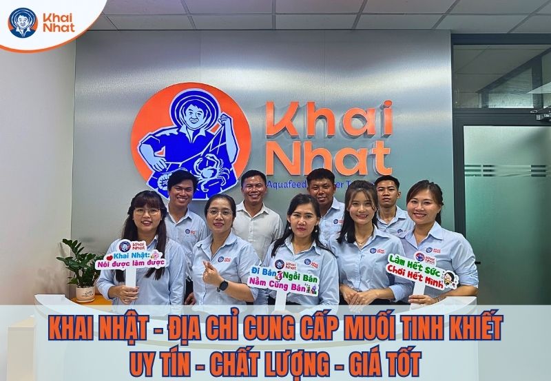 Khai Nhật - địa chỉ cung cấp muối uy tín, chất lượng hiện nay