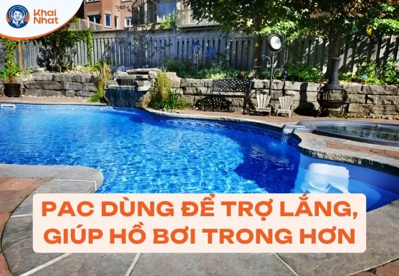 PAC ứng dụng trong hồ bơi