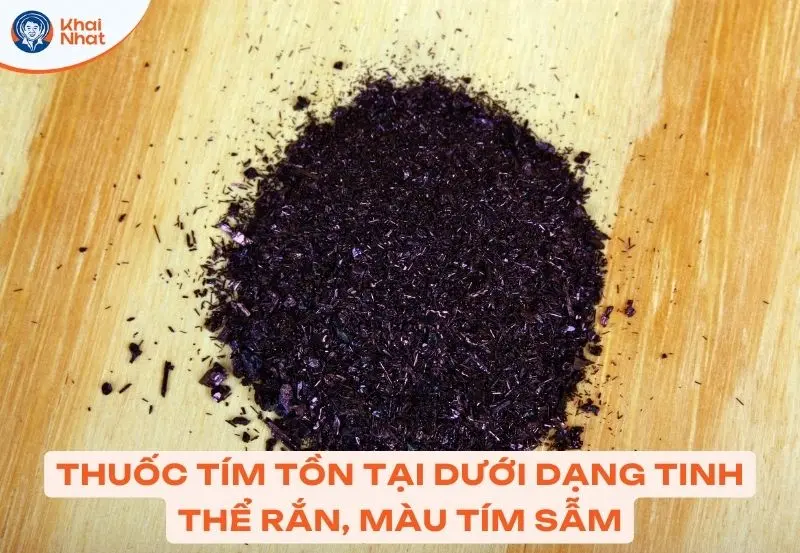 Tổng quan về thuốc tím