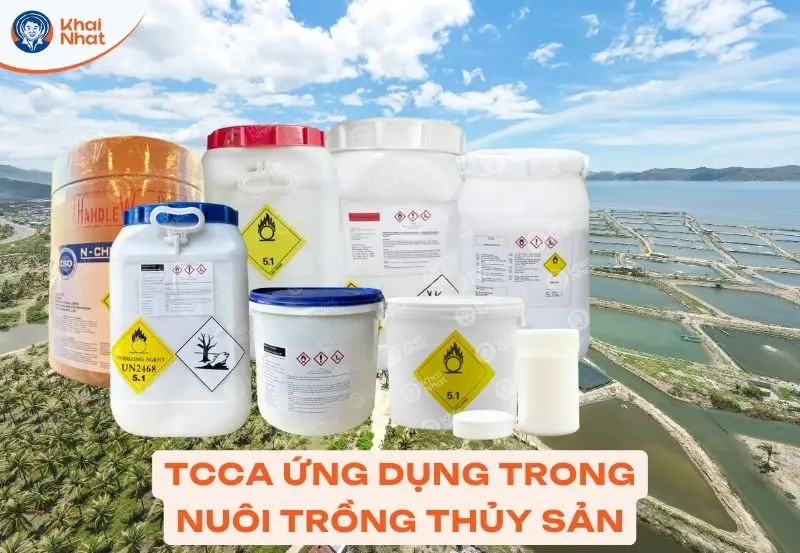 nhờ các ứng dụng nổi bật, TCCA được sử dụng rất nhiều trong thủy sản