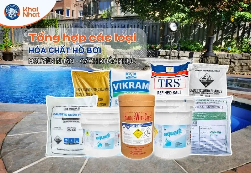 banner hóa chất hồ bơi