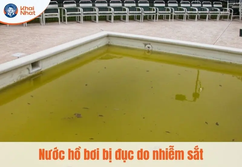 Việc xác định nước hồ bơi bị đục giúp quá trình giải quyết được nhanh hơn