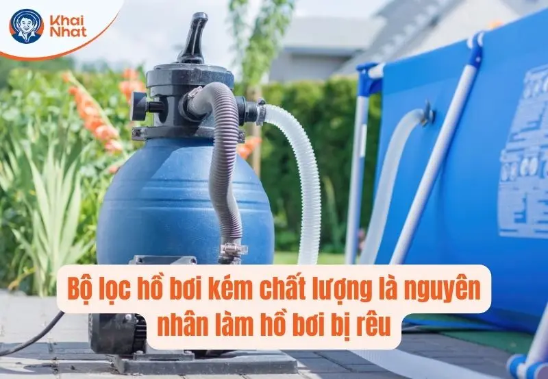 hệ thống lọc hoạt động kém