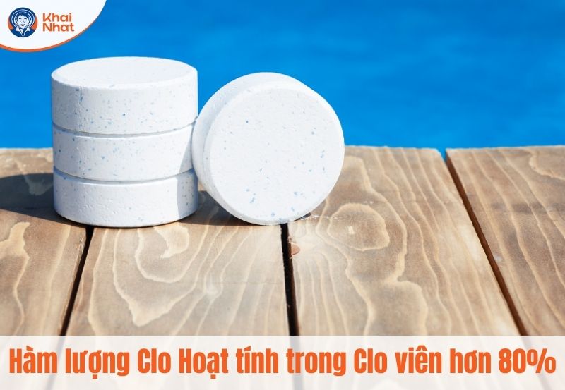 thành phần trong clo viên nén