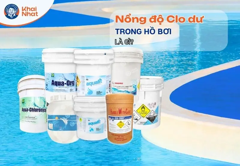 Nồng độ Clo dư trong bể bơi là gì?