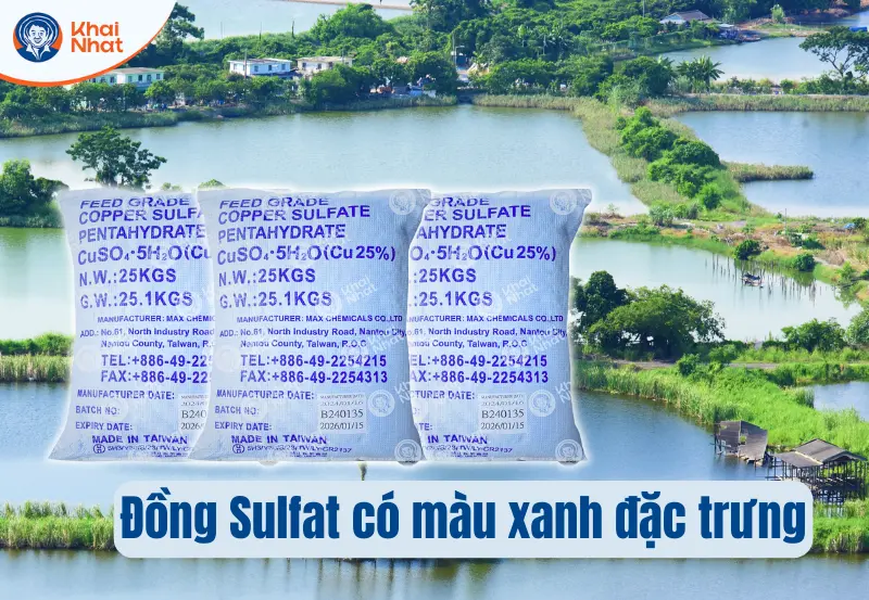 Tính chất vật lý của Đồng Sulfat