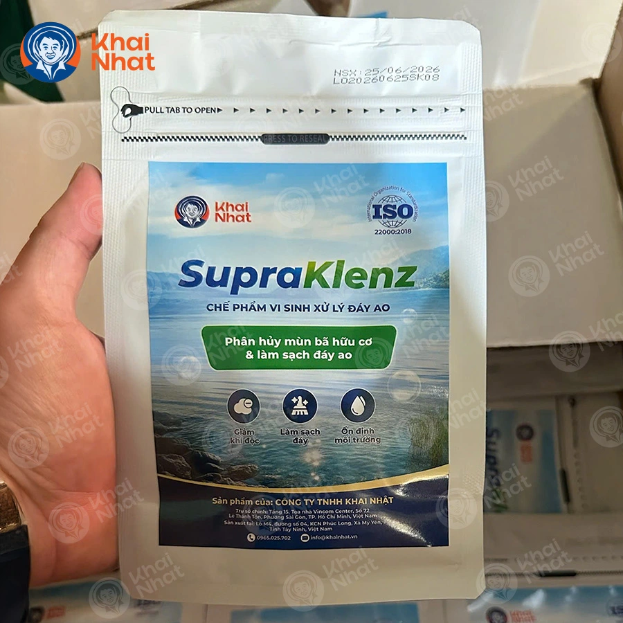 Men vi sinh Supraklenz - Chế phẩm sinh học xử lý đáy ao - Image 3