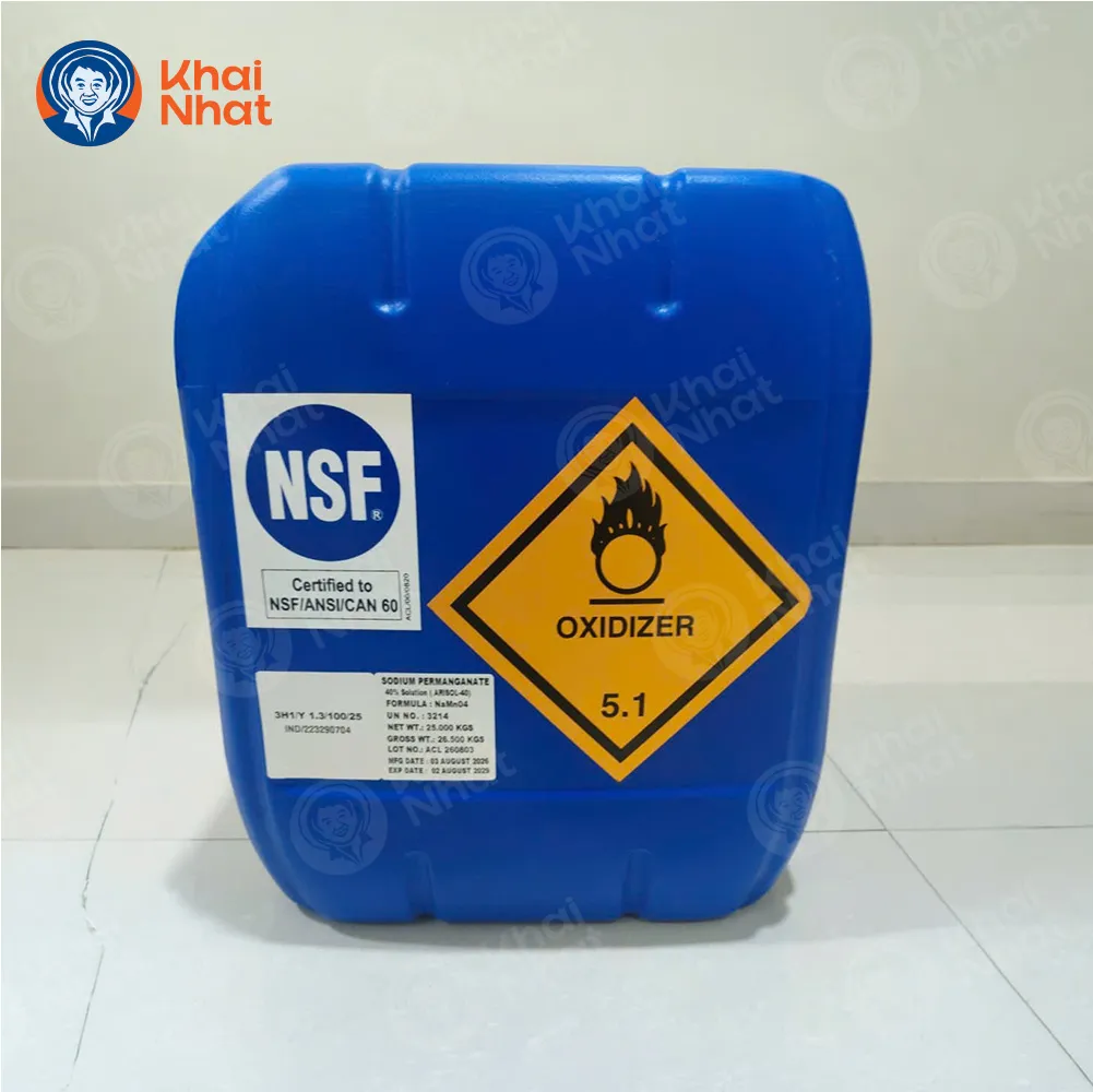 Thuốc Tím Nước - Sodium Permanganate - NaMnO₄ - Image 5