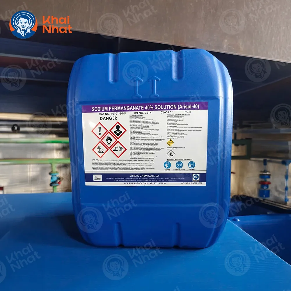 Thuốc Tím Nước - Sodium Permanganate - NaMnO₄ - Image 3